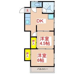 創友建設ビルの物件間取画像